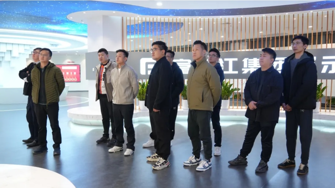 常州市新北区春江街道青年企业家商会会长冷海峰一行到访富春环保